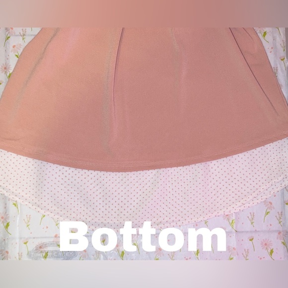 Faith and Joy Women’s Pink Polka Dot Blouse (NEW) - Picture 6 of 9